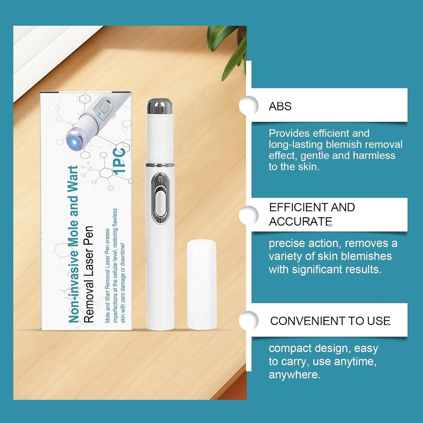 DermaClear™ Blue Laser Mole & Skin Tag Pen